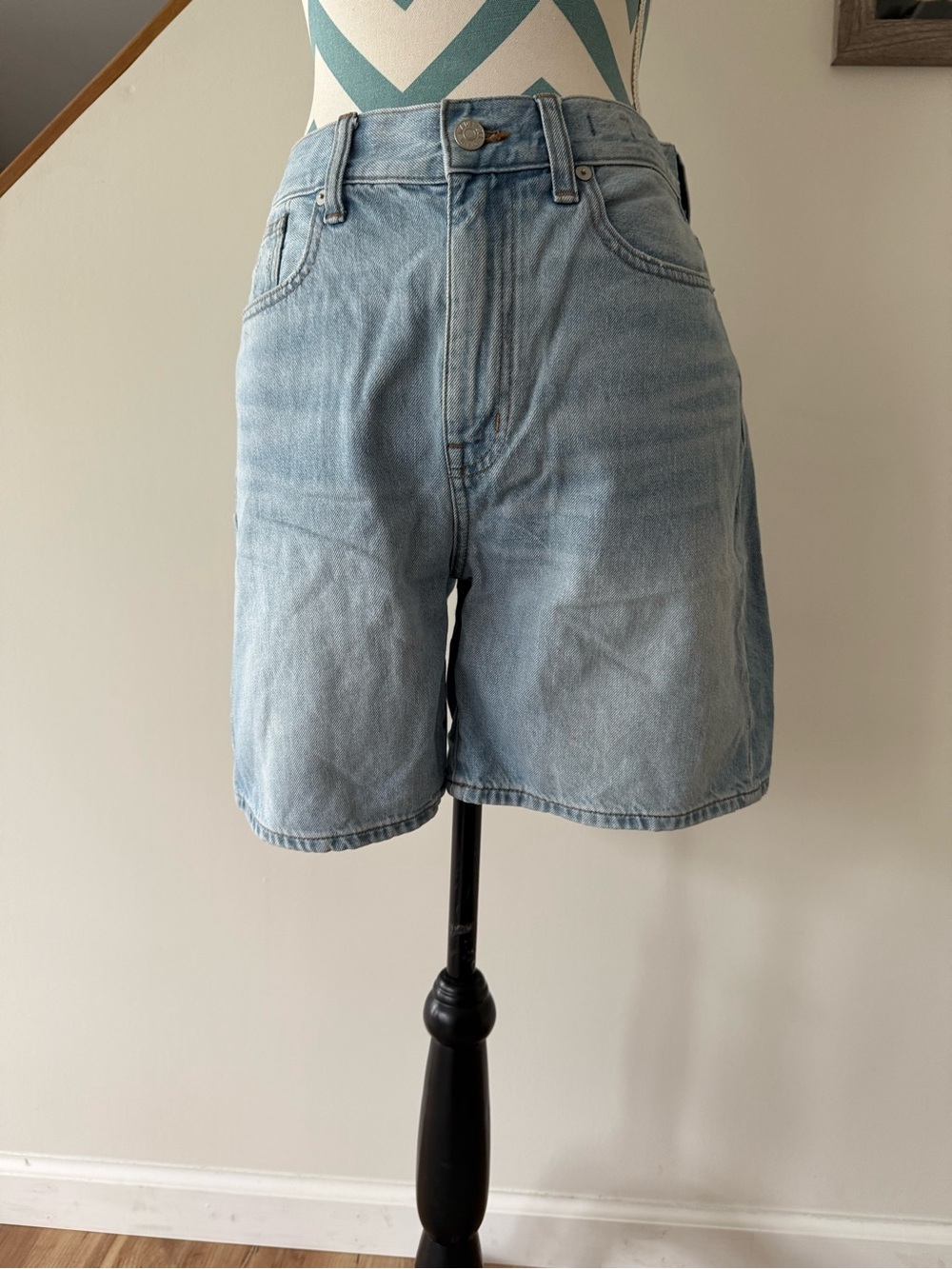 Madewell Light Wash Denim Shorts